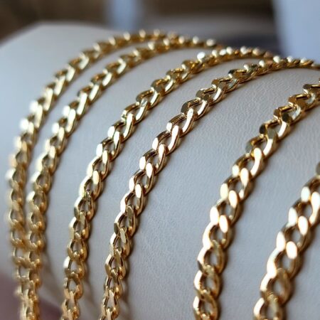 Solid 18K Gold Miami Cuban Link Chain Necklace 4.5mm 20 -25.75 inch Length